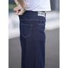 Women's Denim Wide Leg Pants Summer High Waist Oversized Loose Straight Leg Pants Cropped Pants