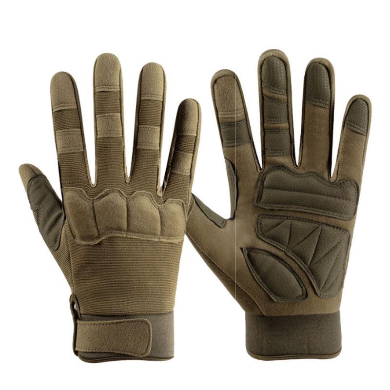 1 Pair Outdoor Sports Tactical Gloves Full Finger Mittens Touch-screen Outdoor Cycling Sports