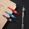 100pcs Multifunction Black/Red/Blue Retractable Pens Examination Signature Ink Ballpoint Pen Writing 0.5mm Gel Pens School Supplies for Writing
