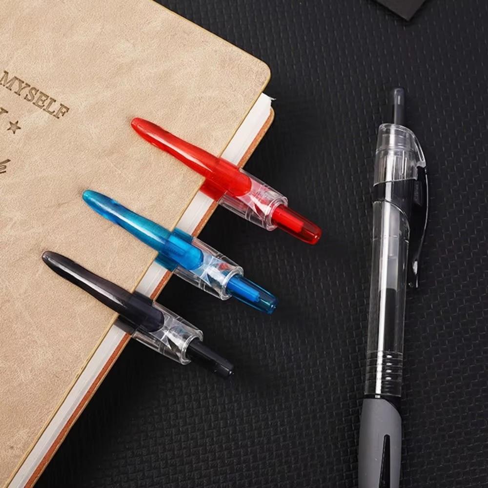 100pcs Multifunction Black/Red/Blue Retractable Pens Examination Signature Ink Ballpoint Pen Writing 0.5mm Gel Pens School Supplies for Writing