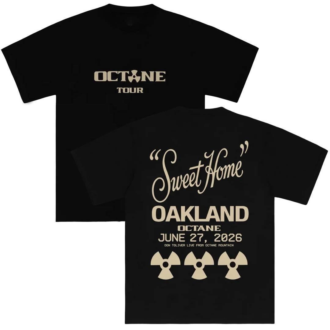 Don Toliver Merch - Octane Sweet Home Oakland On June 27, 2026 T-Shirt XXXL