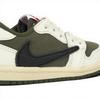 Travis Scott X Air Jordan 1 Retro Low OG SP TD Reverse Olive / Medium Olive Baby Sneakers Green Black Sail DO5441-200