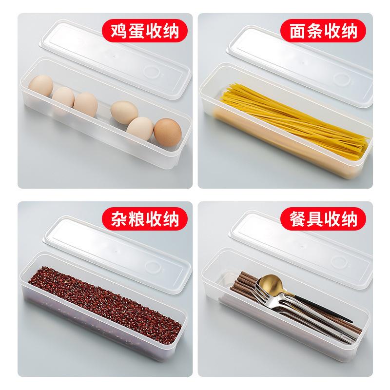 Coriander scallion storage box, refrigerator fresh-keeping box, coriander whole noodles, egg preparation, fresh-keeping and sealed kitchen storage