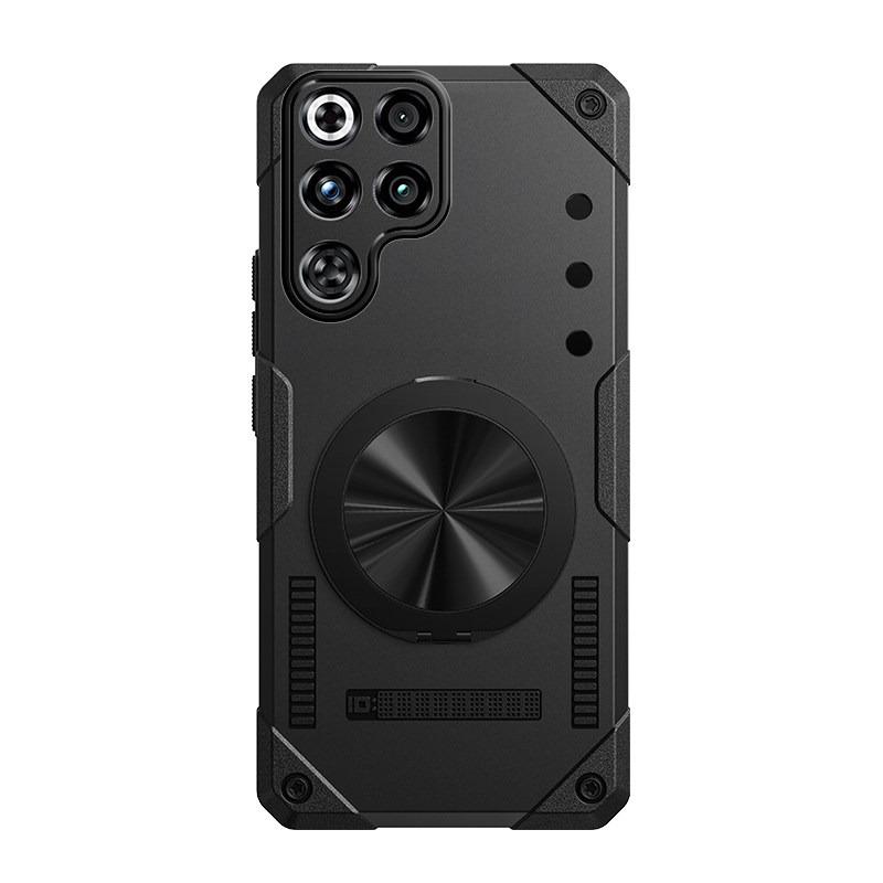Per ZTE nubia RedMagic 11 Pro Red Magic 11S Pro Plus Custodia Magnetica Anello Rotante a 360° Dissipatore di Calore Integrato Cover Armatura Antiurto