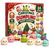 Glitter Dumpling Colorful Simulation Steamed Bun Decompression Toy for Anxiety Squishes Stress Balls  Viral Fidget Toy