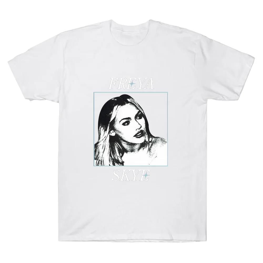 Freya Skye Photo Tee Freya Skye Inspired Album Print Clothing Men Women Fashion Cotton T Shirts Round Neck Casual Aesthetic Top