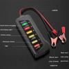 Car Mini 12V Battery Tester Digital Alternator Tester 6 LED Lights Display Car Diagnostic Tool Auto Battery Tester Analyzer