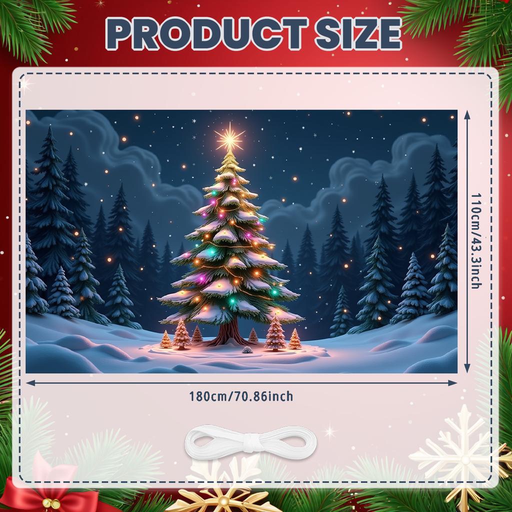Event Banner Lightweight Party Banner Christmas Decoration Decorative Design Festive Decoration For Photo Background Christmas