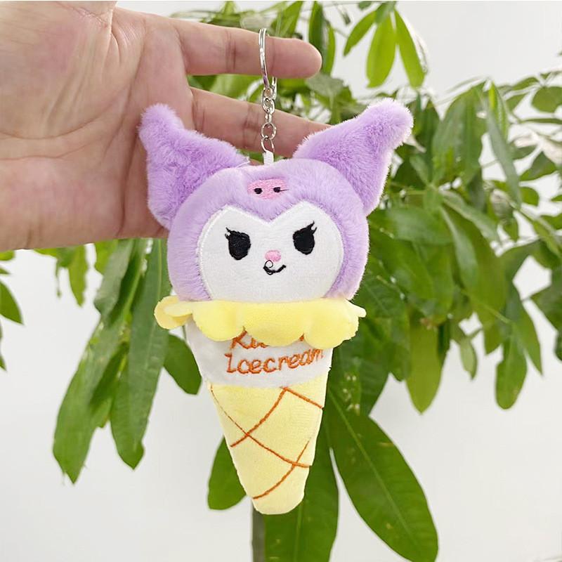 Llavero de Peluche Caprichoso de Oso Helado, Muñeco de Peluche Suave para Niños y Coleccionistas