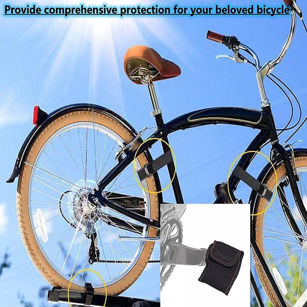 1 Paar Fahrradpedalabdeckung Schutzhülle Rutschfest Mountainbike Selbstklebeaufkleber Radsport-Hülle Pedalzubehör