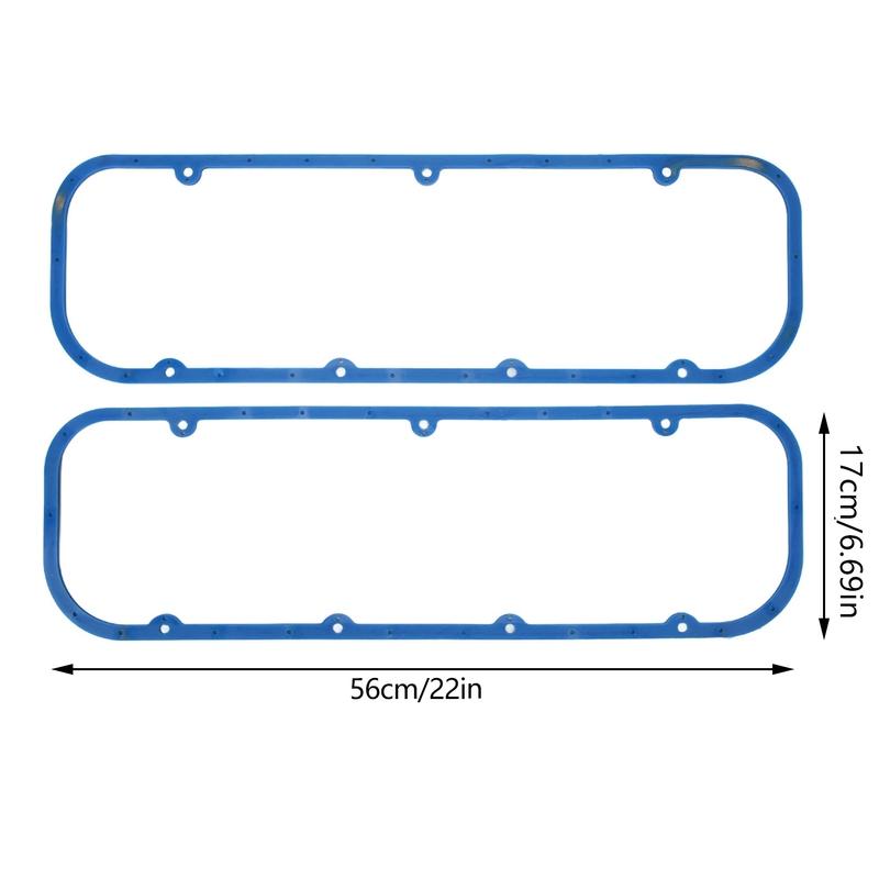 Engine Valve Cover Gasket Rubber Leak Free Wearproof Reble Fit for BBC Big Block 396 427 454 502
