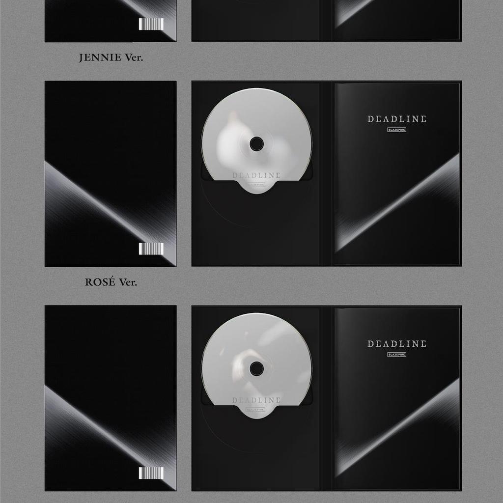 (PRE-ORDER BENEFIT)  BLACKPINK 3rd MINI ALBUM [DEADLINE] SILVER Ver