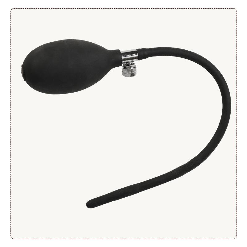 Inflatable Urethra Catheter Dilator Penis Plug Stimulator Silicone Urethral Sounding Rod Ejaculation Delay Sex Toy For Men Adult