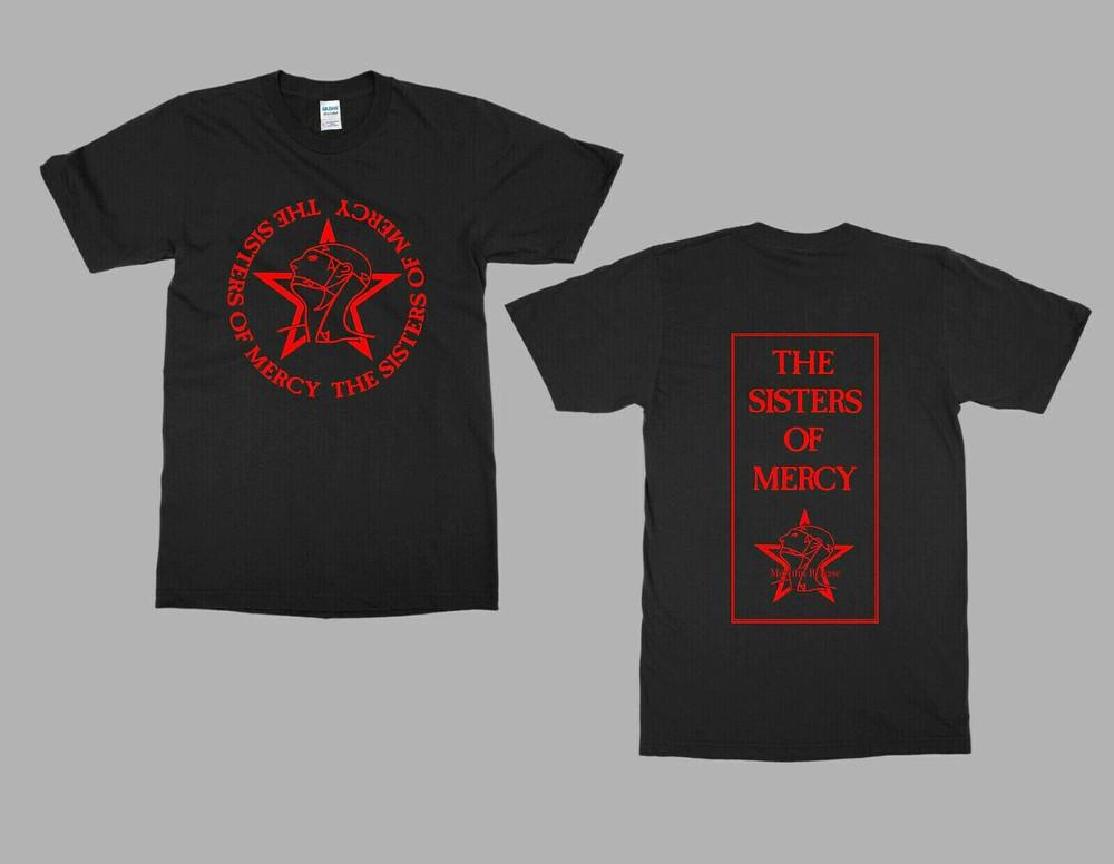 

РЕДКАЯ ФУТБОЛКА SISTERS OF MERCY 1980-Х ГОДОВ ГОТИЧЕСКАЯ ГРУППА Футболка Унисекс M