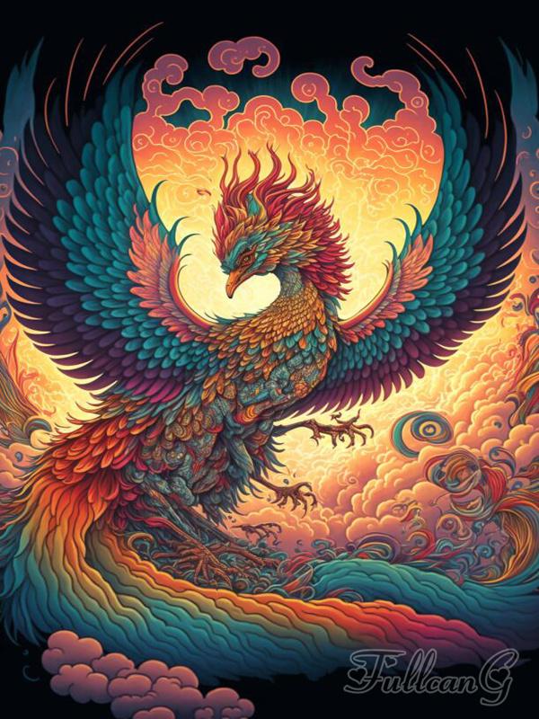 Diamond Painting New Arrivals Animal Peacocks Phoenix Diy Full Square Round Drill Rhinestone Embroidery Mosaic Cross Stitch Kits Wall Decor FG1801