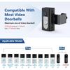 KIMILAR Anti-Theft Video Doorbell Mount Compatible with Ring/Blink Wireless Video Doorbell, Adjustable Mounting Bracket Accessories for Houses,