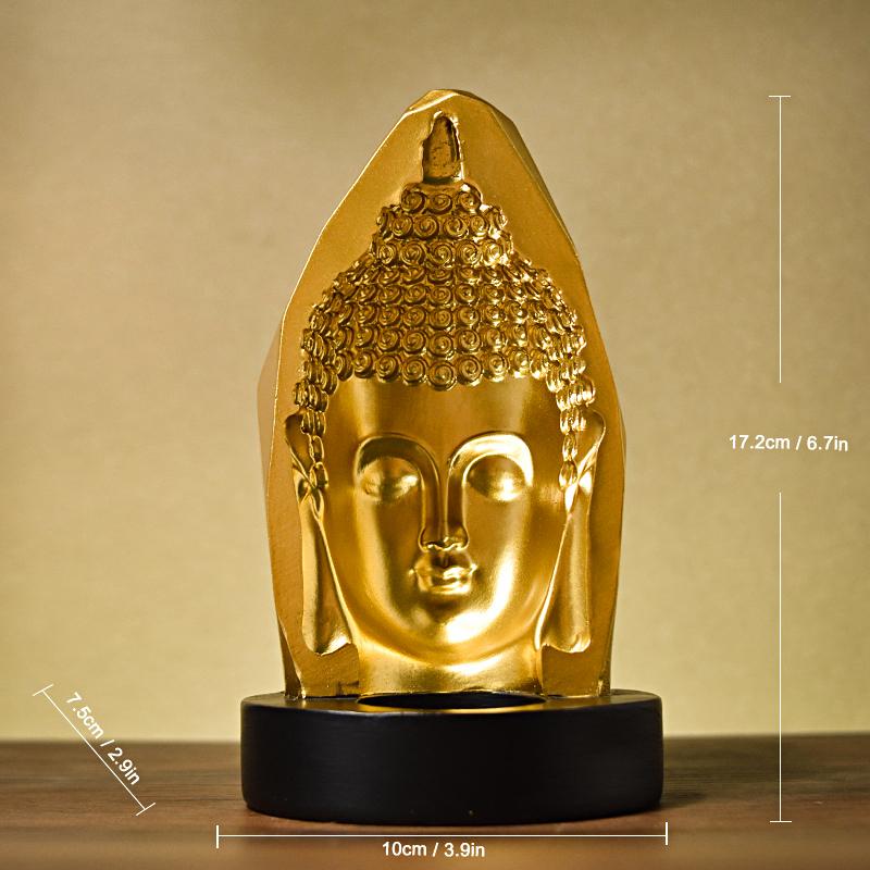 

1шт Будда подсвечник фигурка Будда камин настольное украшение искусство и ремесла прихожая