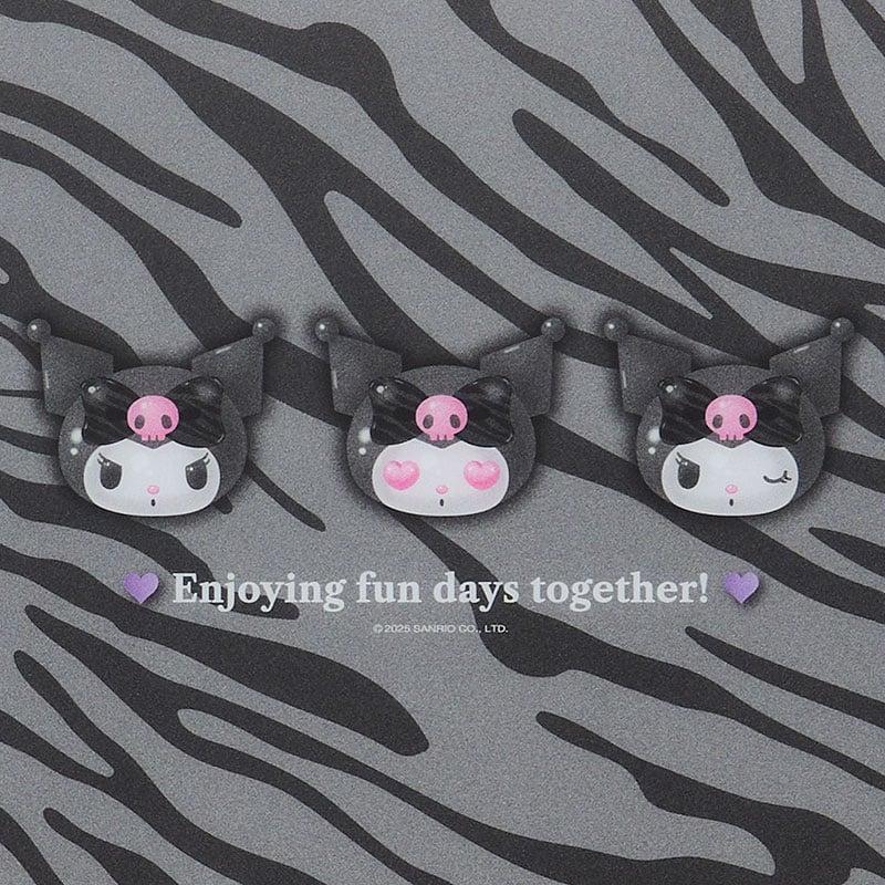 Sanrio KUROMI Loose-leaf Binder ( Monotone Animal ) NEW Sanrio Characters