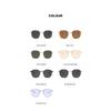 Square Metal Oversized Sunglasses Unisex Fashion UV400 Protection for Driving and Holiday Trips Classic Versatile Design