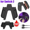 Gamepads Grip for Switch 2 Joy-Con Charging Grip Portable Charger Dock ABS Controller Charger Handle Bracket Holder
