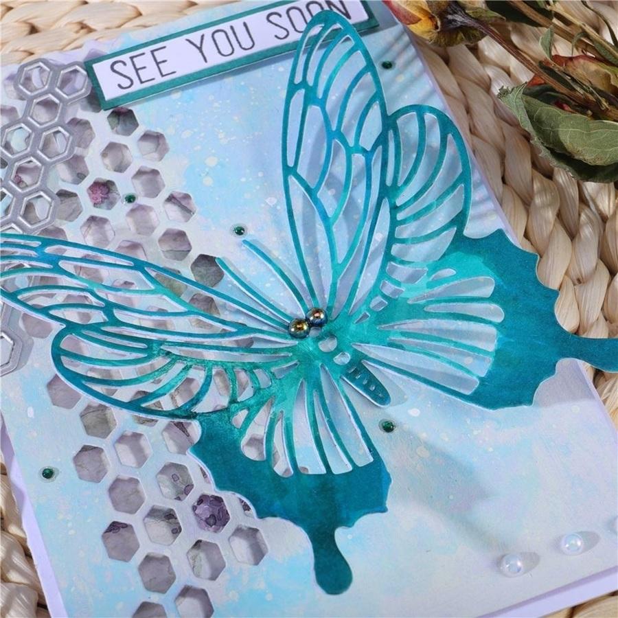 Butterfly Metal Cutting Dies Embossing Stencils For DIY Scrapbooking Photo Album Decor Greeting Paper Card Making Crafts