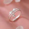 Female Niche Light Luxury Bow Ring