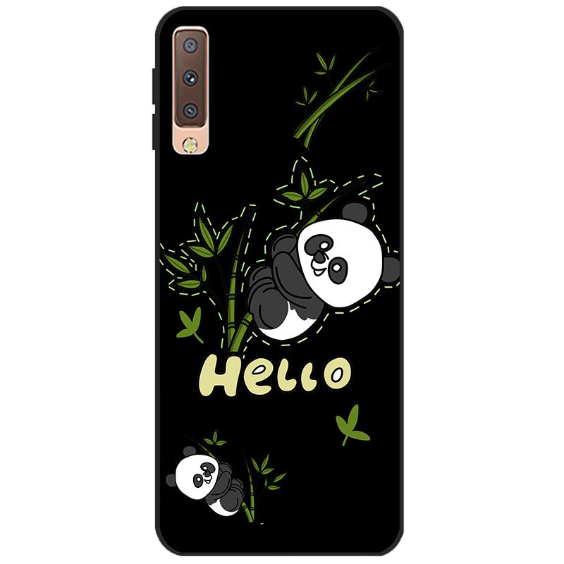 For Phone Case Samsung Galaxy A7 2018 Case Bumper Soft TPU Silicone Coque Back Cover For Samsung A7 2018 A750 A750F Case Fundas