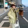 Women's medium and long cotton-padded clothes 2025 new versatile fashion loose women's cotton-padded jackets winter thickened hooded