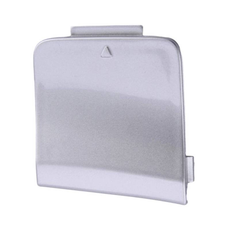 51128052112-L 51128052112-R Rear Left + Right Bumper Tow Eye Hook Cover Cap fit for BMW X3 F25 M Sport 2011-2017 Silver ABS