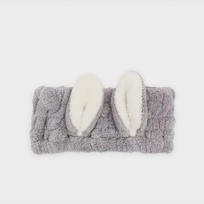 Gesichtswasch-Haarband mit Hasenohren