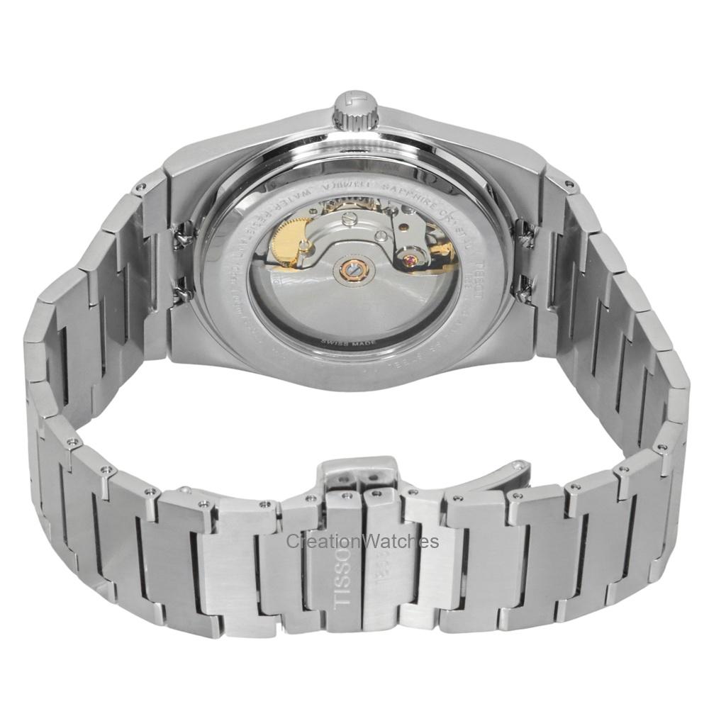 Tissot PRX Powermatic 80 Stainless Steel Light Green Dial Automatic T137.407.11.091.01 100M Men's Watch