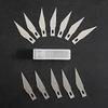 Engraving Knife Blades Metal Scalpel Knife 100/50/20Pcs Wood Carving Knife Blade Replacement Surgical Sculpture Cutting Tools