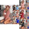 Cozy Women's Fluffy Faux Fleece Hooded Shorts Romper Pajamas Nightwear Set