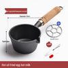 ZISIZ 13cm Cast Iron Small Frying Pan Set