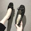 Women Hollow Breathable Cloth Shoes Ladies Soft-soled Non-slip Sandals Round Head Breathable Comfortable Footwears