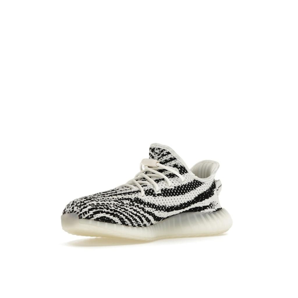 adidas Yeezy Boost 350 V2 Kids Zebra 2024 Kids Sneakers White Core-Black Red HP6592