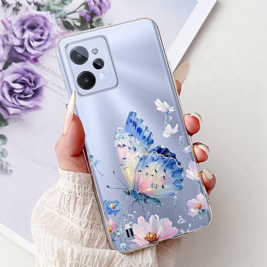 Cute Painting Phone Case For Realme C31 C33 Soft Silicone TPU Back Cover For Realme C31 C33 2023 Cases Bumpers