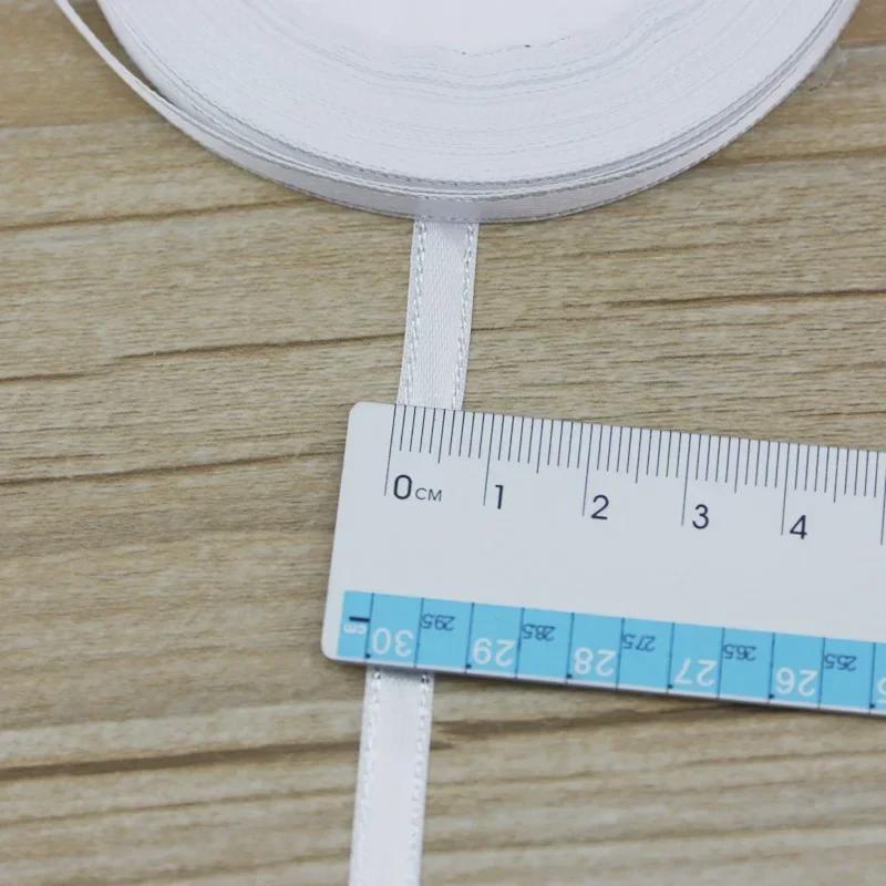 6mm Silver Edge Ribbon for Cake & Gift Box, 22m Roll