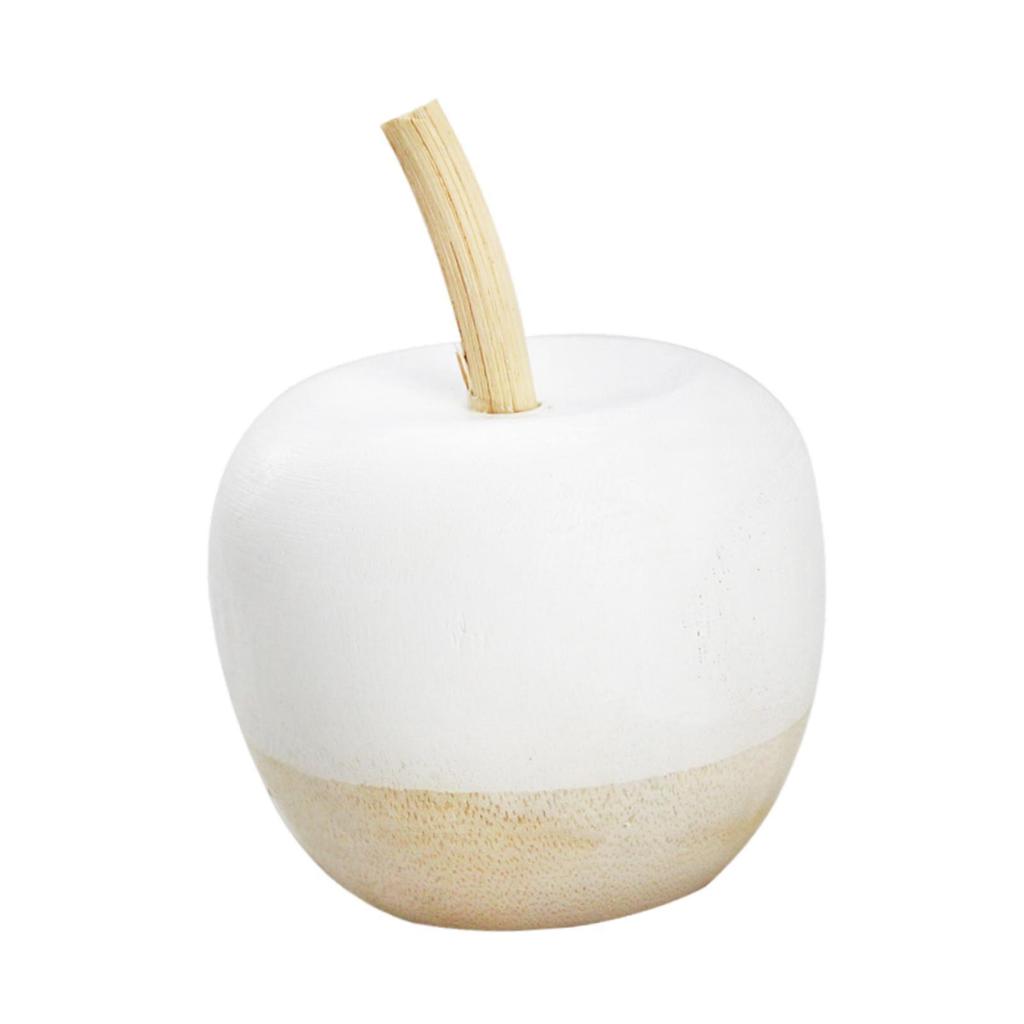 Wood Fruit Figurine Sculpture Decoration Crafts Versatile Fruit Statue Ornament for Countertop Office Anniversary