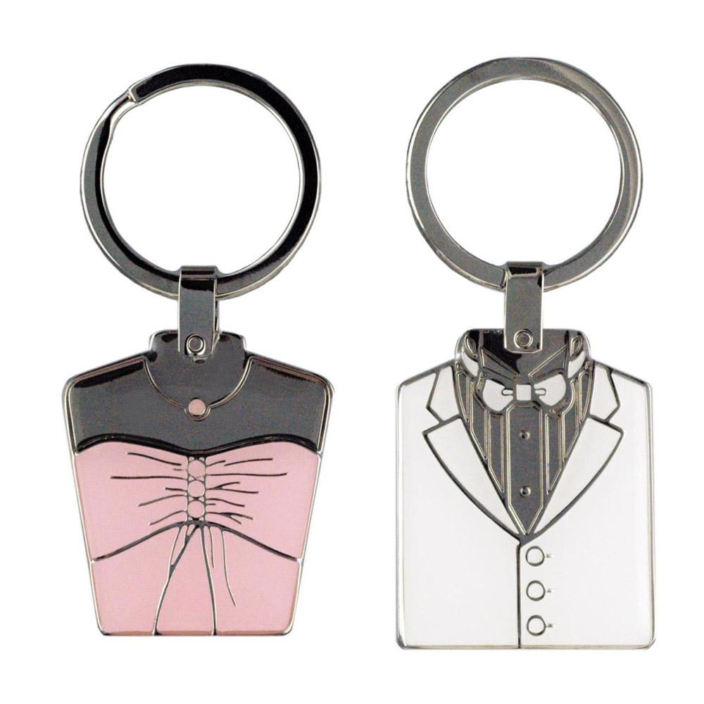 Lifefx Lifefx Hochzeit Schlüsselanhänger (Rosa/Weiß)