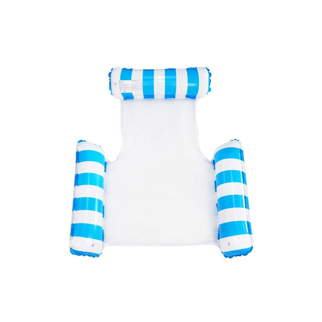 Exclusive Three-Tube Inflatable Water Floating Bed for Adults - Thickened PVC, Foldable Design