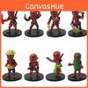 Model Deadpool Character Toys Cute Cartoon Living Room Tabletop Decor Dolls