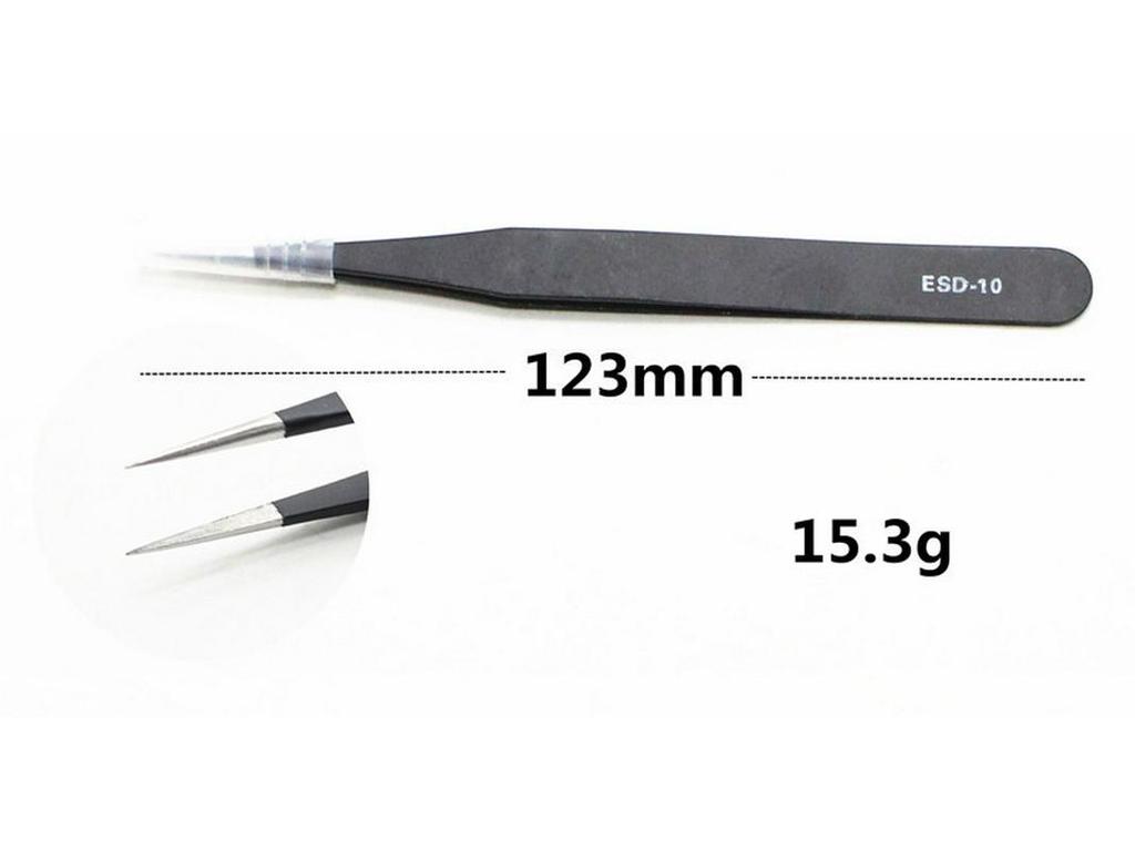 Canvas Bag, Stainless Steel Tweezers, ESD Anti-Static Curler & Telecom Repair Kit