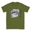 Men T-Shirts Gojo Satoru Jujutsu Kaisen Limitless Eye Vintage 100% Cotton Tee Shirt Short Sleeve T Shirt Tops Graphic Printed