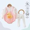 Popular Infant Spring/Autumn Bodysuit: Class A Outfits for Boys & Girls - Newborn Crawling Wear