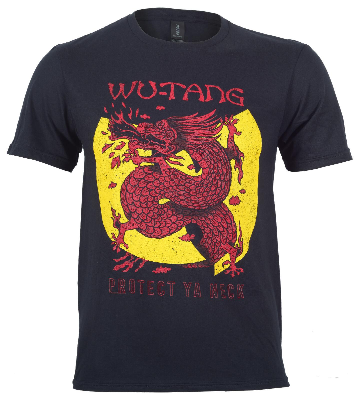 Футболка Wu Tang Clan Inferno Black Официальная Новая M