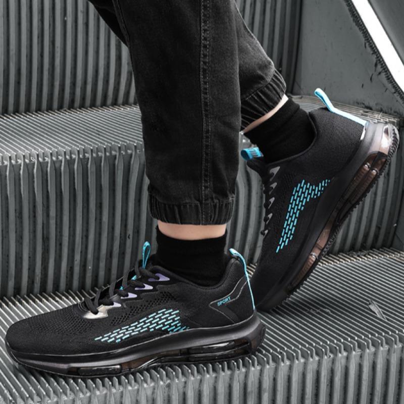Pánská obuv velké velikosti, Prodyšná síťovaná obuv, Boty na volný čas, Sportovní obuv, Běžecké boty s tlustou podrážkou pro zvýšení výšky