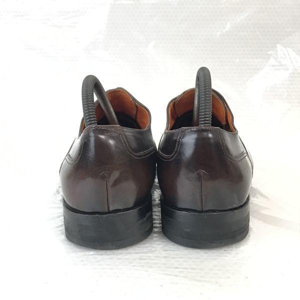 Voice Classico Leather Long Nose Cap-Toe Dress Shoes Men’s 6.5 25.0 Brown(USED)