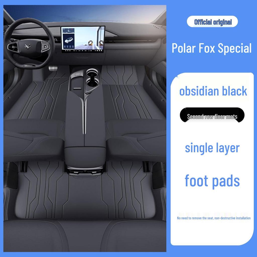 Alphard T5 Full-Coverage Floor Mats & Jihu 5-Seater Interior Mod Kit for 2025 Models.