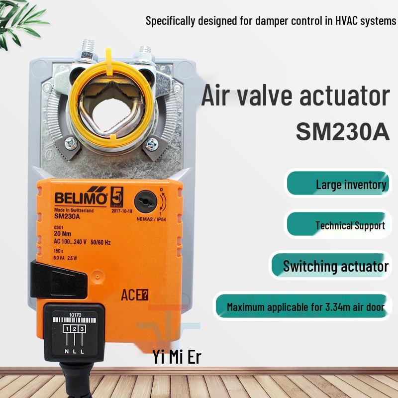 Attuatore per serranda aria On/Off Belimo SM230A/SMU230 20Nm